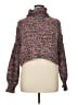 Target Tweed Purple Turtleneck Sweater Size XL (estimated) - photo 1