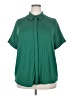 Universal Standard Green Short Sleeve Turtleneck Size 18 (M) - photo 1