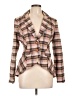 Aratta Silent Journey Plaid Pink Blazer Size M - photo 1