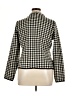 Keren Hart 100% Acrylic Houndstooth Silver Cardigan Size XL - photo 2