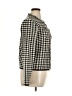 Keren Hart 100% Acrylic Houndstooth Silver Cardigan Size XL - photo 4