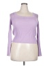 Shein 100% Polyester Purple Long Sleeve T-Shirt Size XXL - photo 1