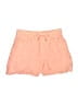 Athleta 100% Linen Solid Orange Shorts Size 2 - photo 1