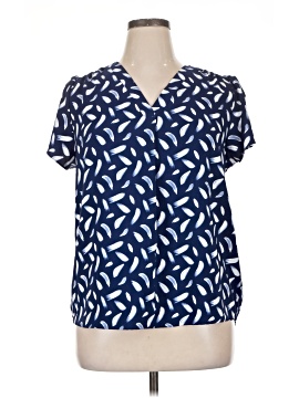 Hilary Radley Short Sleeve Blouse