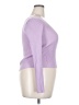Shein 100% Polyester Purple Long Sleeve T-Shirt Size XXL - photo 4