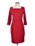 The Limited Solid Red Cocktail Dress Size 4 Petite - photo 1