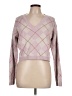 Hollister Argyle Pink Pullover Sweater Size L - photo 1