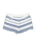 Ann Taylor LOFT 100% Cotton Stripes Blue Shorts Size M - photo 2