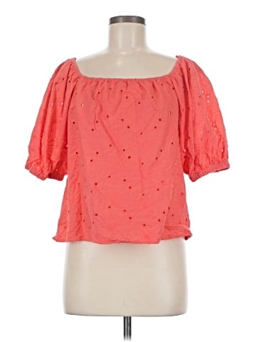 Collective Concepts Short Sleeve Blouse (view 1)