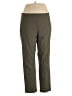 Charter Club Solid Green Active Pants Size 18 - photo 1