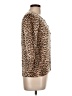 Joseph A. Animal Print Tan Cardigan Size L - photo 4