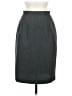 Isaac Hazan Solid Gray Casual Skirt Size 8 - photo 1