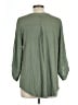 Fortune + Ivy 100% Polyester Green 3/4 Sleeve Blouse Size L - photo 2