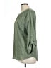 Fortune + Ivy 100% Polyester Green 3/4 Sleeve Blouse Size L - photo 5