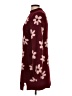 Francesca's 100% Polyester Floral Burgundy Pullover Sweater Size L - photo 5
