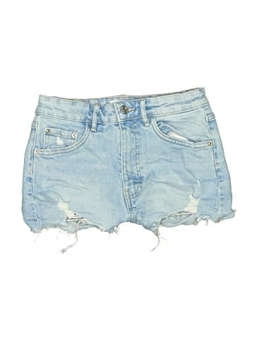 Zara Denim Shorts (view 1)