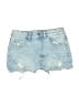 Zara Blue Denim Shorts Size 4 - photo 1