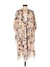 Melrose and Market 100% Polyester Tan Kimono One size - photo 1