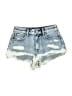 PacSun Blue Denim Shorts Size 24 waist - photo 1
