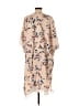 Melrose and Market 100% Polyester Tan Kimono One size - photo 2