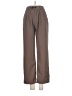 Shein 100% Polyester Solid Brown Casual Pants Size XXS - photo 1