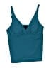 Dana Buchman Chevron-herringbone Teal Swimsuit Top Size 14 - photo 1