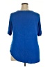 Cato Blue Short Sleeve T-Shirt Size 18 - photo 2