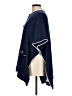 Draper James 100% Wool Blue Poncho Size Med - Lg - photo 5