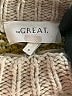 The Great. Chevron-herringbone Gold Pullover Sweater Size XS (0) - photo 7