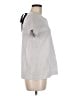 J.Crew Silver Short Sleeve Top Size 8 - photo 4