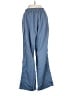 Zaful 100% Polyester Blue Track Pants Size S - photo 2