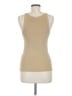 AMO 100% Cotton Tan Tank Top Size M - photo 2