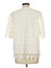 Bibi 100% Polyester Ivory 3/4 Sleeve Blouse Size L - photo 2