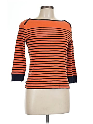 Chaps 3/4 Sleeve Top (view 1)