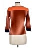 Chaps 100% Cotton Orange 3/4 Sleeve Top Size L - photo 2