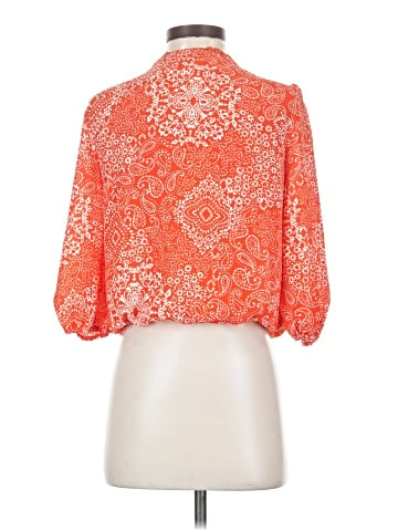 Blue Rain 3/4 Sleeve Blouse (view 2)