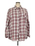 Adora Plaid Pink Long Sleeve Button-Down Shirt Size 3XL - photo 1