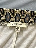 Max Studio 100% Polyester Print Gold Casual Skirt Size M - photo 4