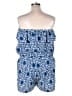 Vineyard Vines 100% Polyester Print Blue Romper Size XL - photo 2