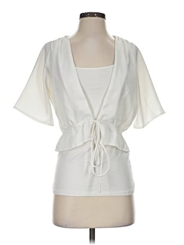 Nasty Gal Inc. Short Sleeve Blouse (view 1)