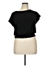 MICHAEL Michael Kors Black Short Sleeve Top Size XL - photo 1
