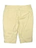 Talbots 100% Cotton Solid Yellow Khaki Shorts Size 16 - photo 2