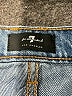 7 For All Mankind Blue Denim Shorts Size 26 waist - photo 3