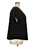 Bar III Black Short Sleeve Blouse Size 2X - photo 4
