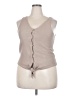TeXTURE & THREAD Madewell 100% Cotton Tan Sleeveless Top Size XXL - photo 1