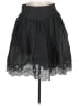 Necessary Objects 100% Cotton Polka Dots Black Casual Skirt Size M - photo 1