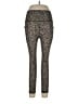 Athleta Animal Print Black Active Pants Size L - photo 1