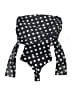 AFRM Polka Dots Black Bodysuit Size XXS - photo 2