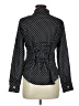 Unbranded 100% Polyester Polka Dots Black Long Sleeve Blouse Size M - photo 2