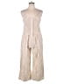 Cupshe Stripes Ivory Gold Jumpsuit Size S (estimated) - photo 1